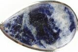 Sodalite Pendant (Necklace) - Sterling Silver #192373-1